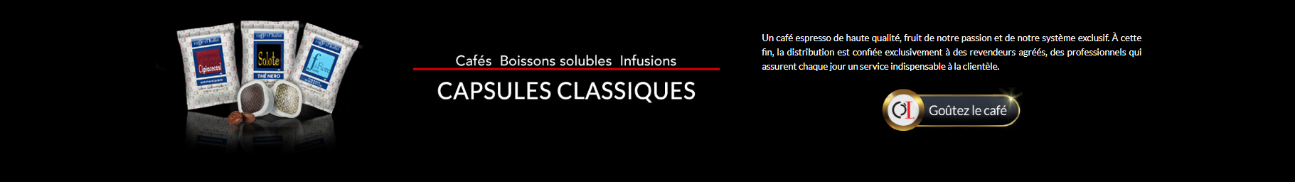Capsules classiques SquarePress